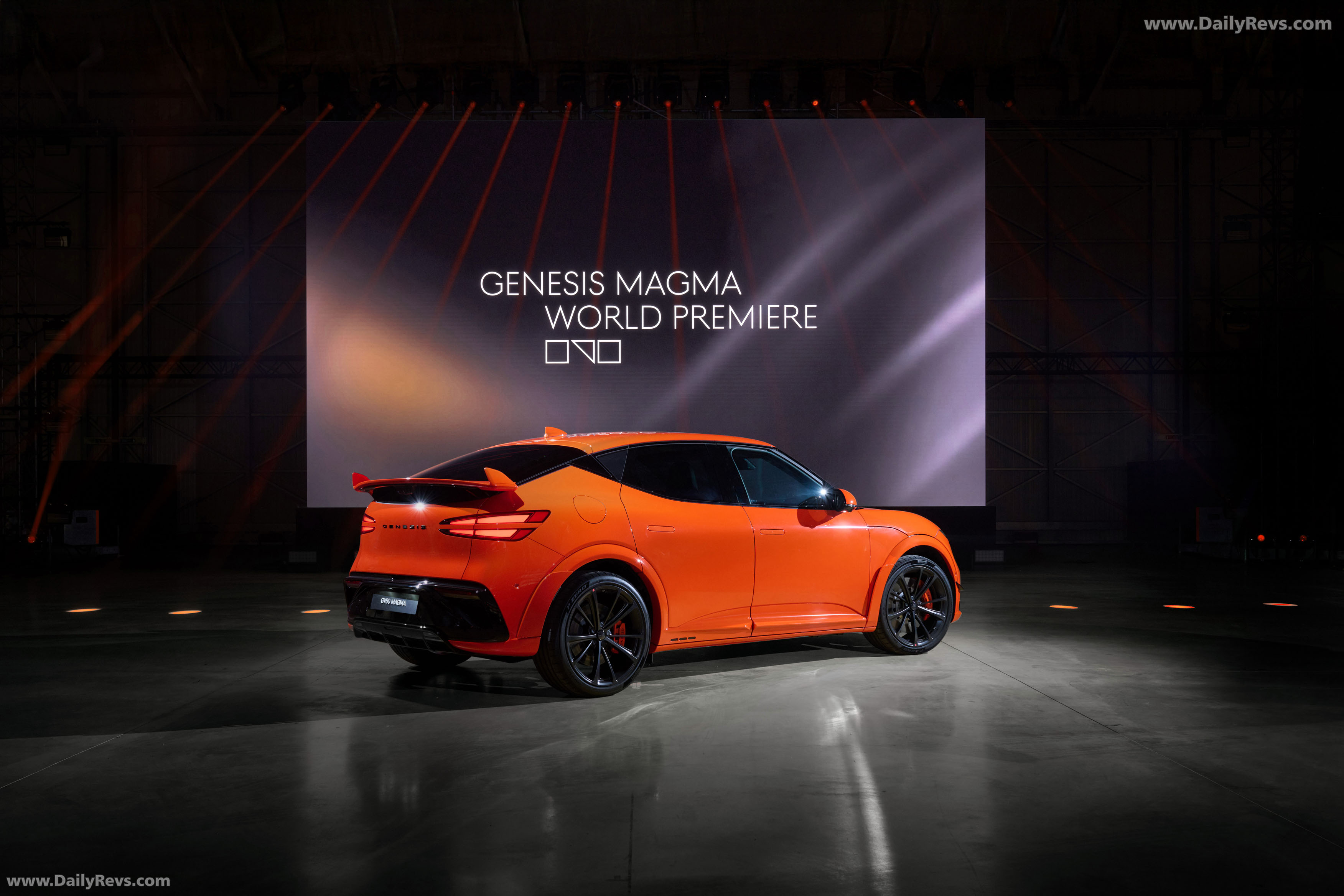2026 Genesis GV60 Magma Rear View