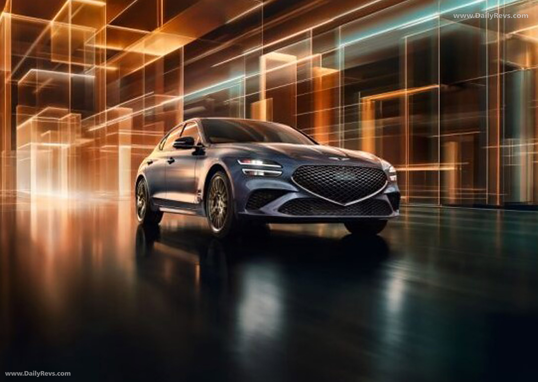 2026 Genesis G70 Prestige Graphite Front View