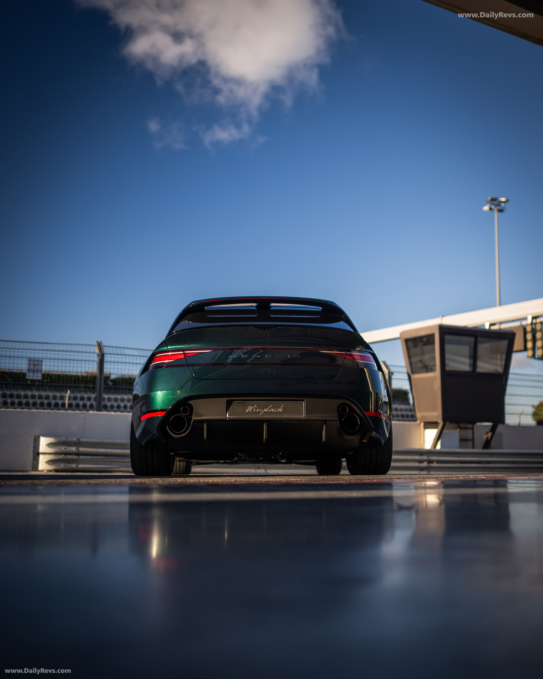 2025 Genesis G90 Wingback Concept Rear View