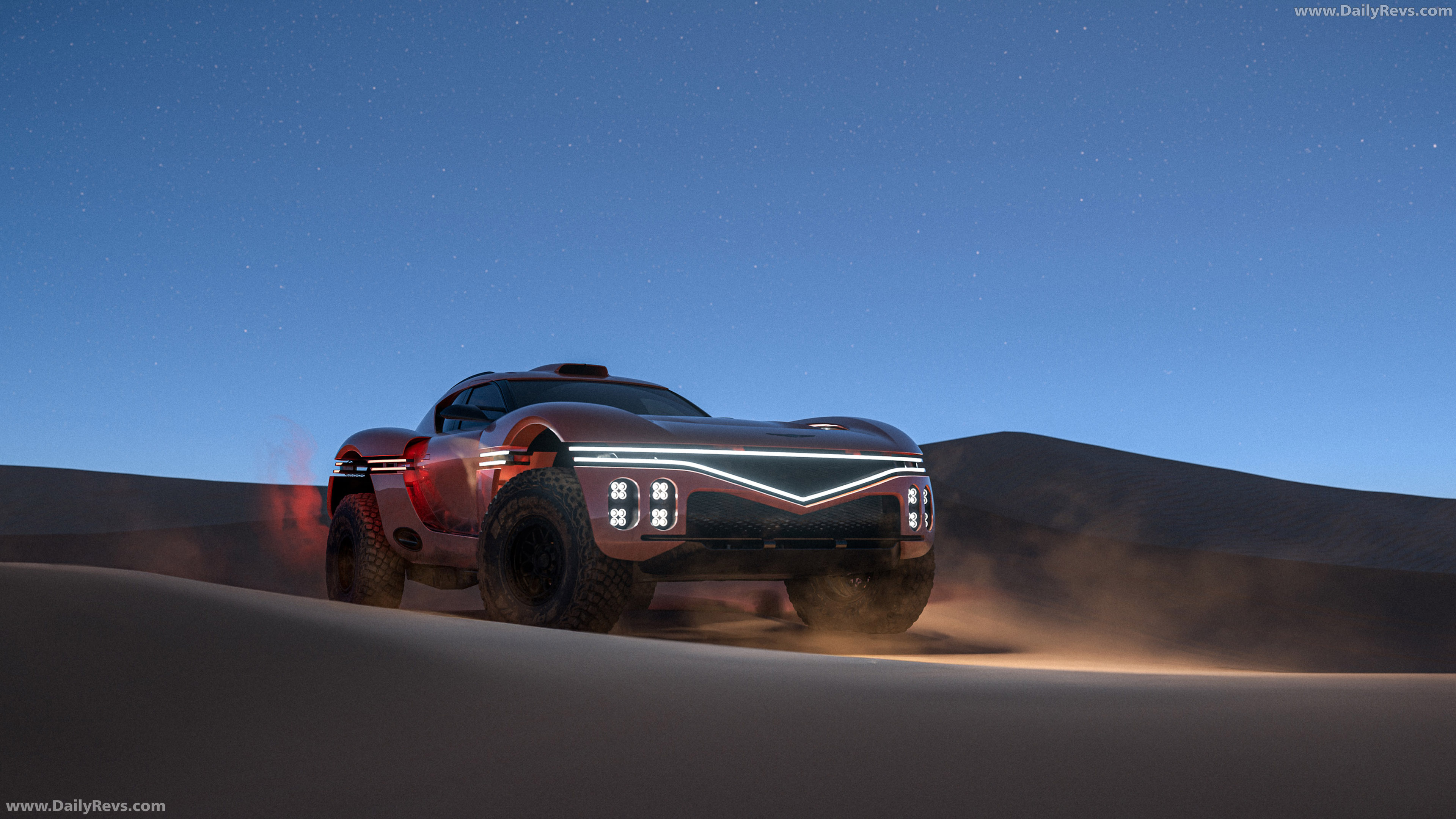 2026 Genesis X Skorpio Concept Front View