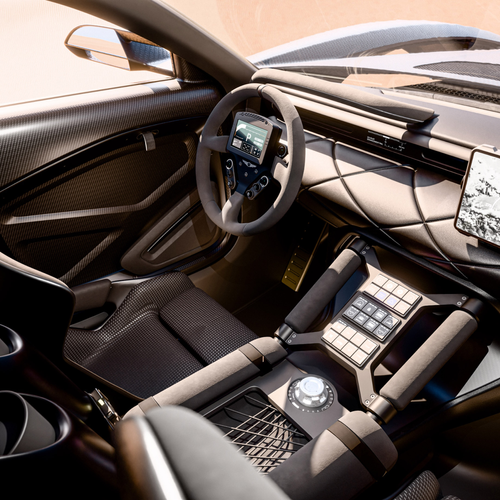2026 Genesis X Skorpio Concept Interior