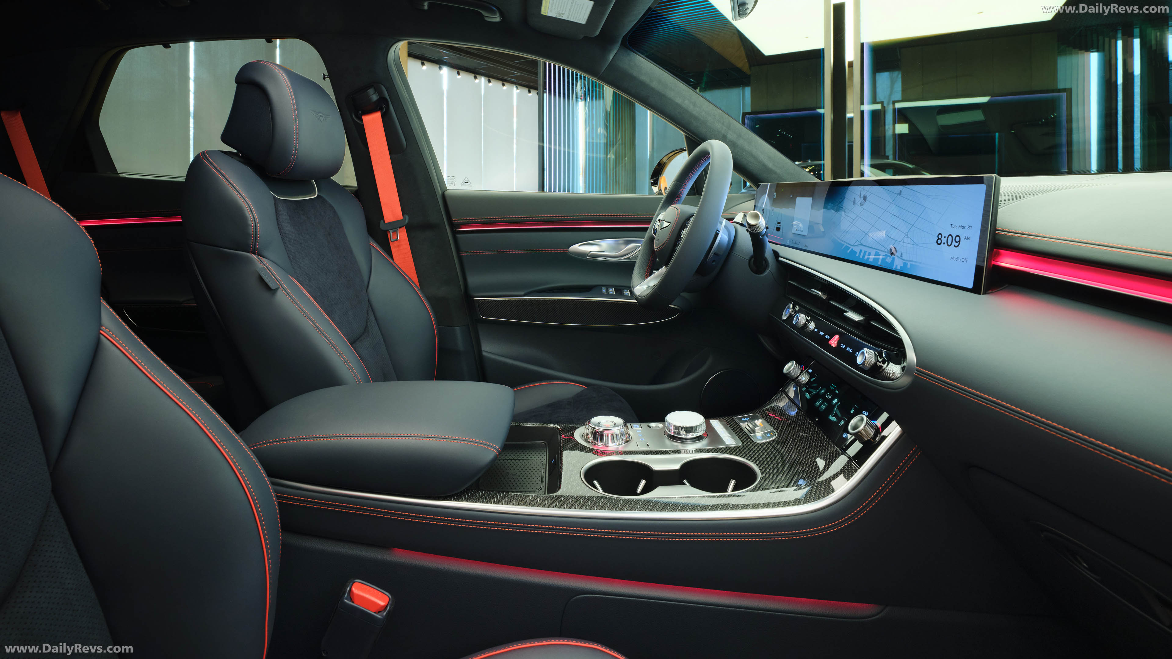 2026 Genesis GV70 Prestige Graphite Interior