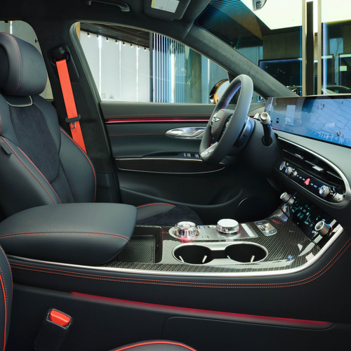 2026 Genesis GV70 Prestige Graphite Interior