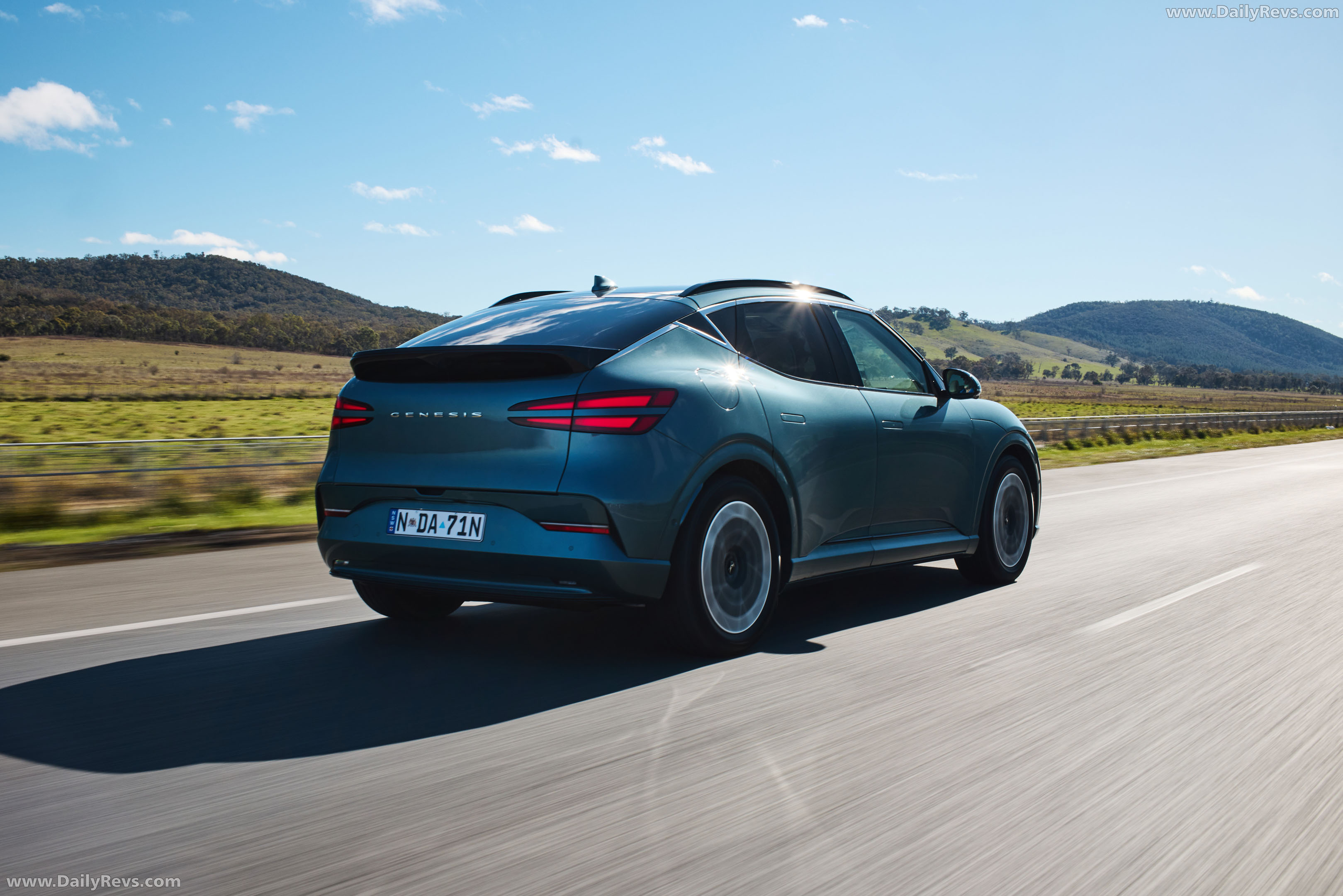 2026 Genesis GV60 Australian Version Rear View