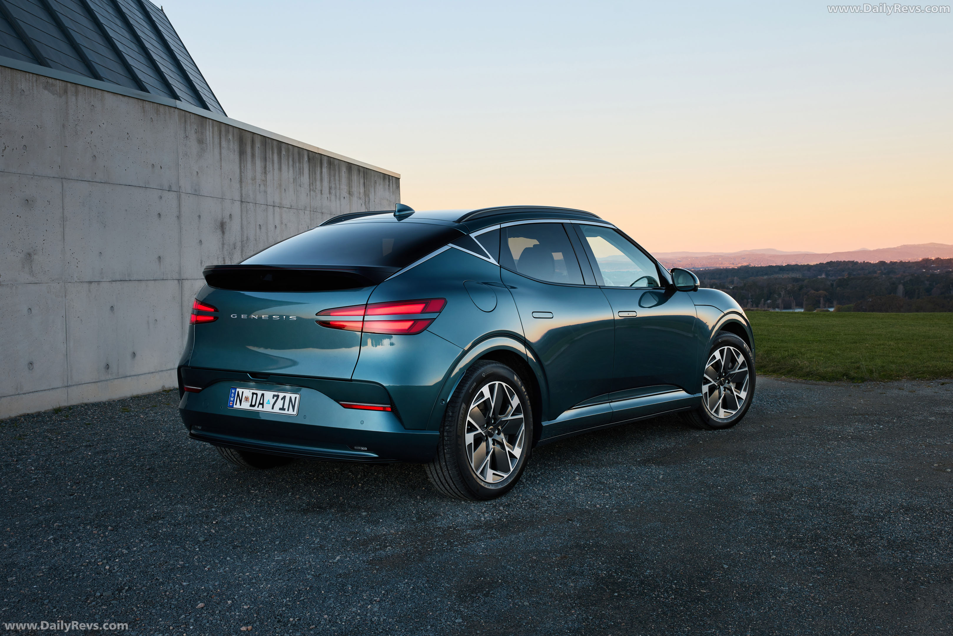2026 Genesis GV60 Australian Version Rear View