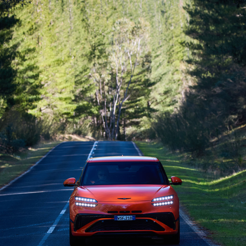 2026 Genesis GV60 Magma Australian Version Front View