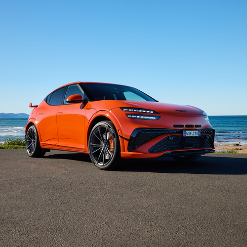2026 Genesis GV60 Magma Australian Version Front View