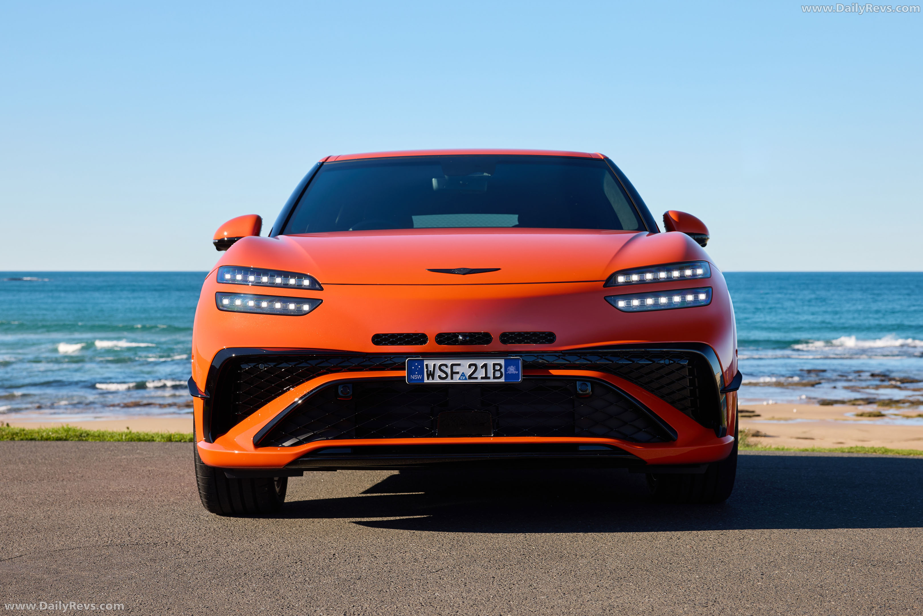 2026 Genesis GV60 Magma Australian Version Front View