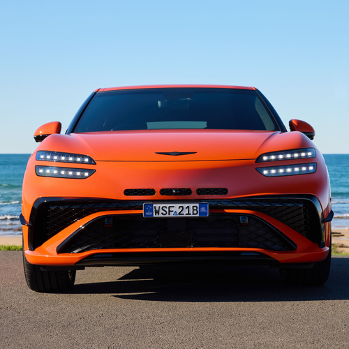 2026 Genesis GV60 Magma Australian Version Front View