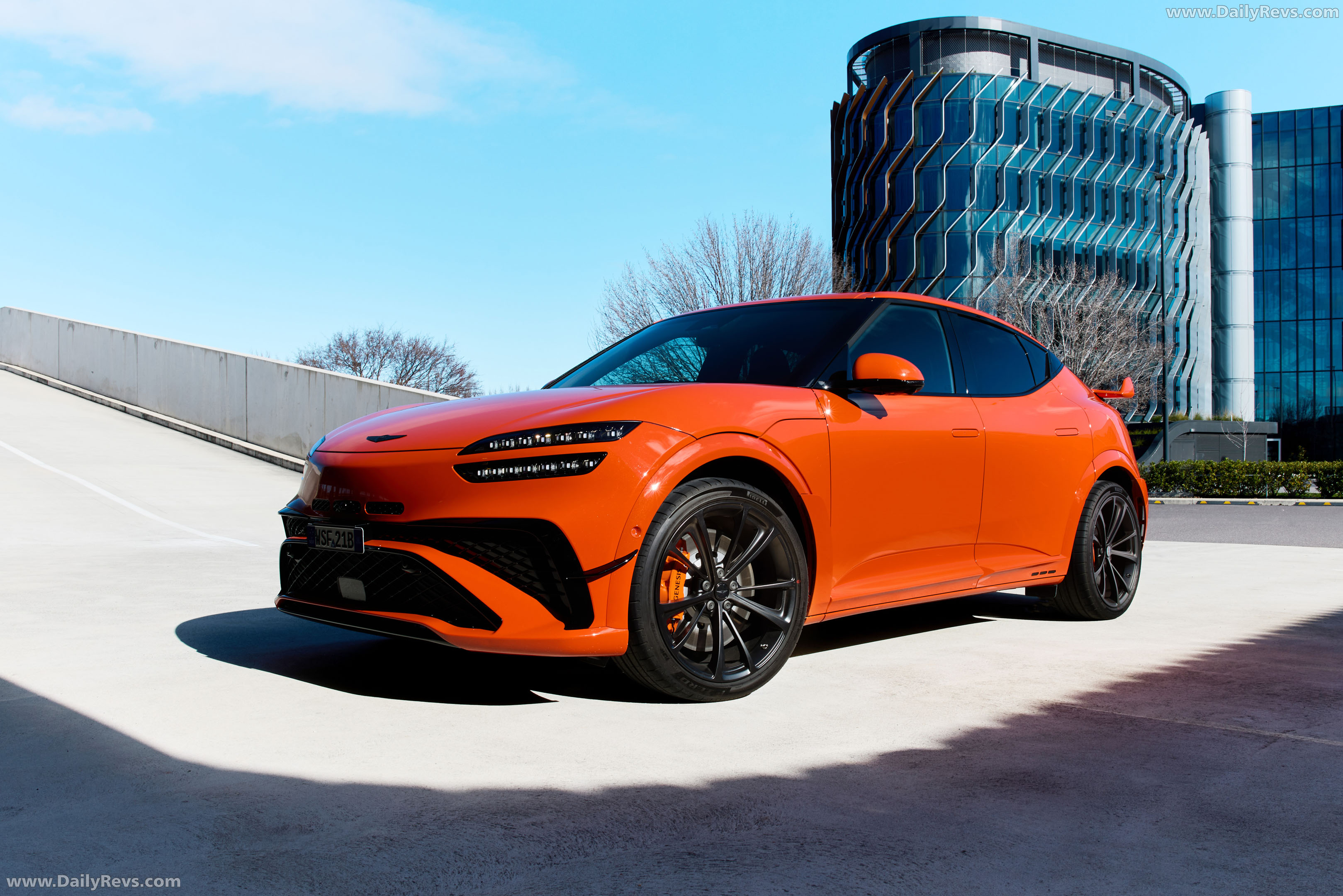 2026 Genesis GV60 Magma Australian Version Front View