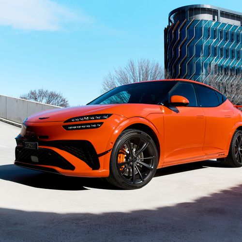 2026 Genesis GV60 Magma Australian Version Front View