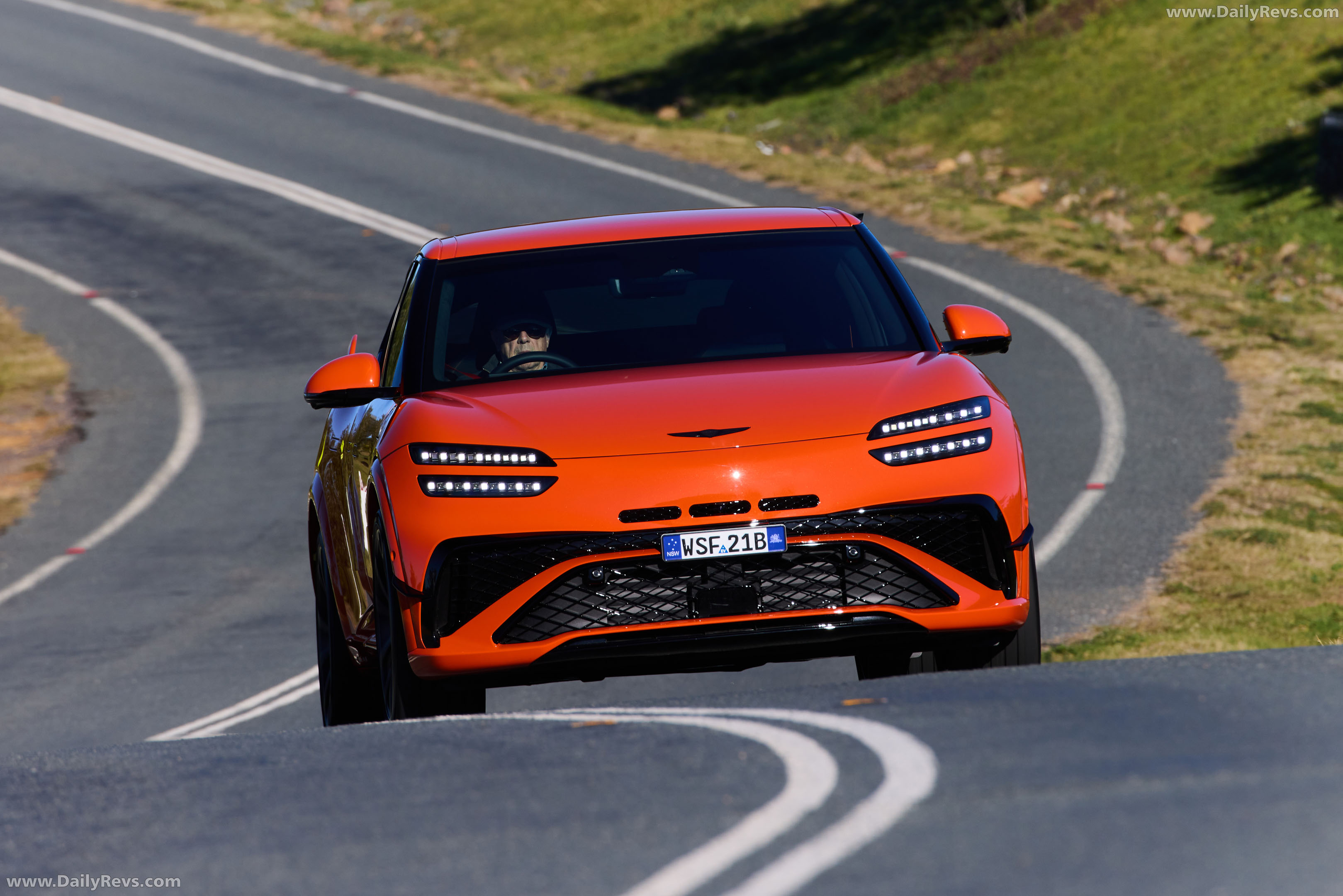 2026 Genesis GV60 Magma Australian Version Front View