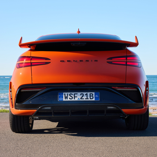 2026 Genesis GV60 Magma Australian Version Rear View