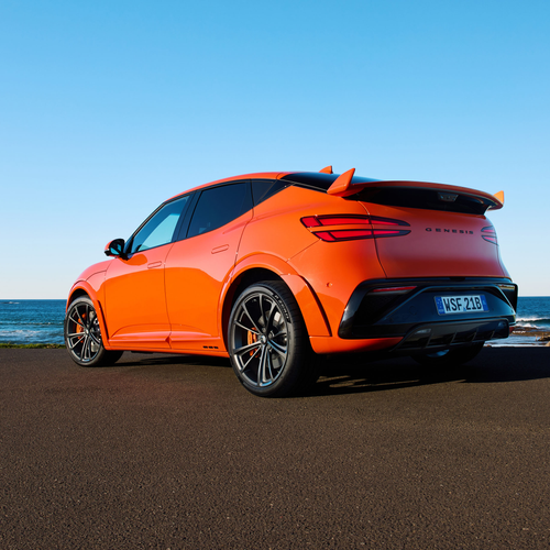 2026 Genesis GV60 Magma Australian Version Rear View