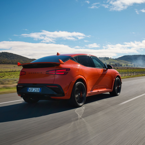 2026 Genesis GV60 Magma Australian Version Rear View