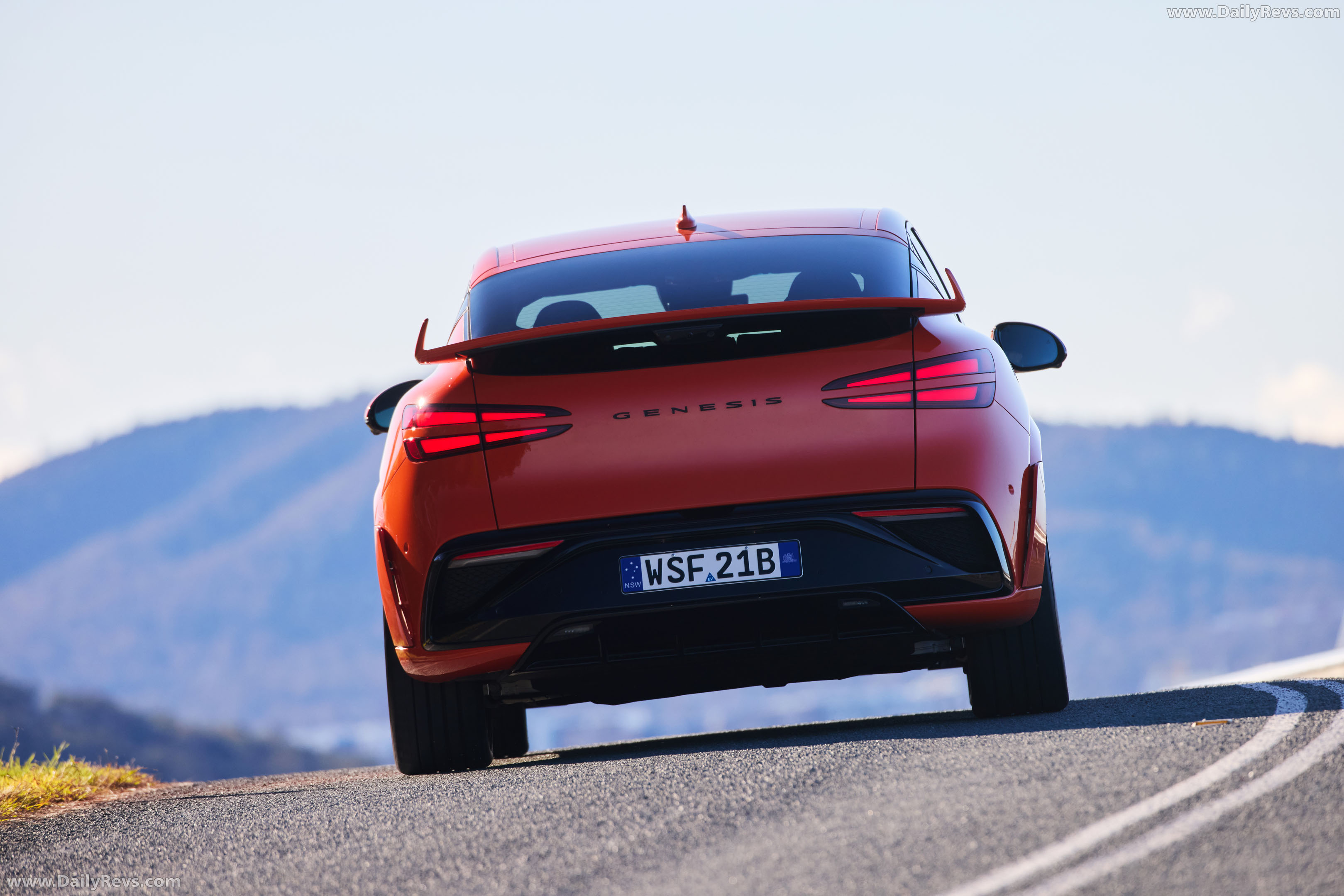 2026 Genesis GV60 Magma Australian Version Rear View