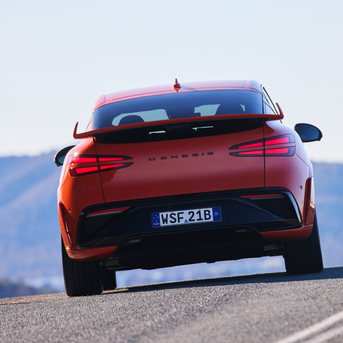 2026 Genesis GV60 Magma Australian Version Rear View