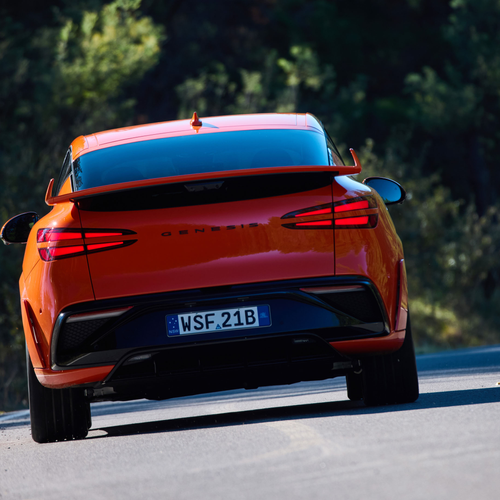 2026 Genesis GV60 Magma Australian Version Rear View