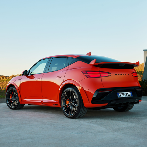 2026 Genesis GV60 Magma Australian Version Rear View