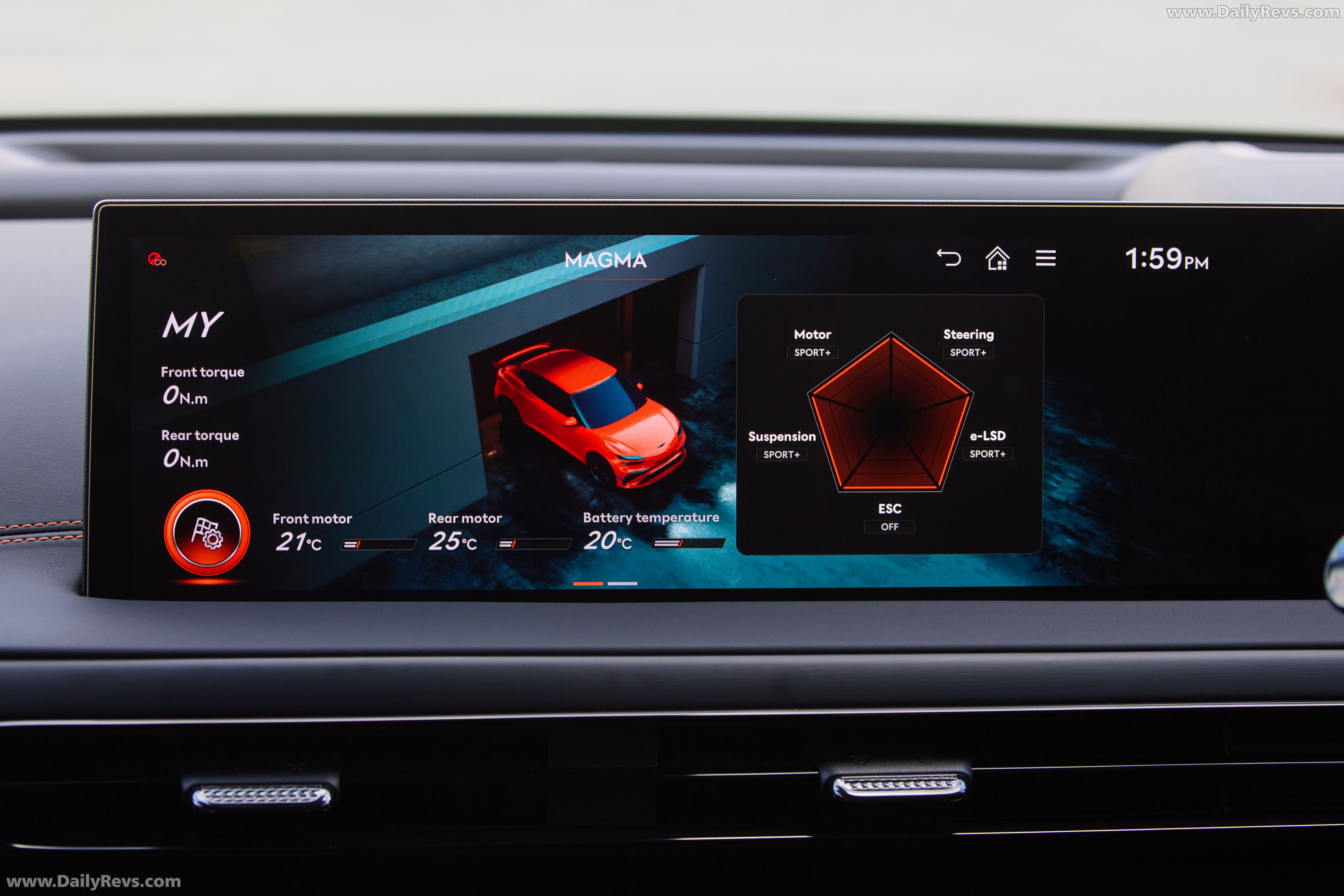 2026 Genesis GV60 Magma Australian Version Interior