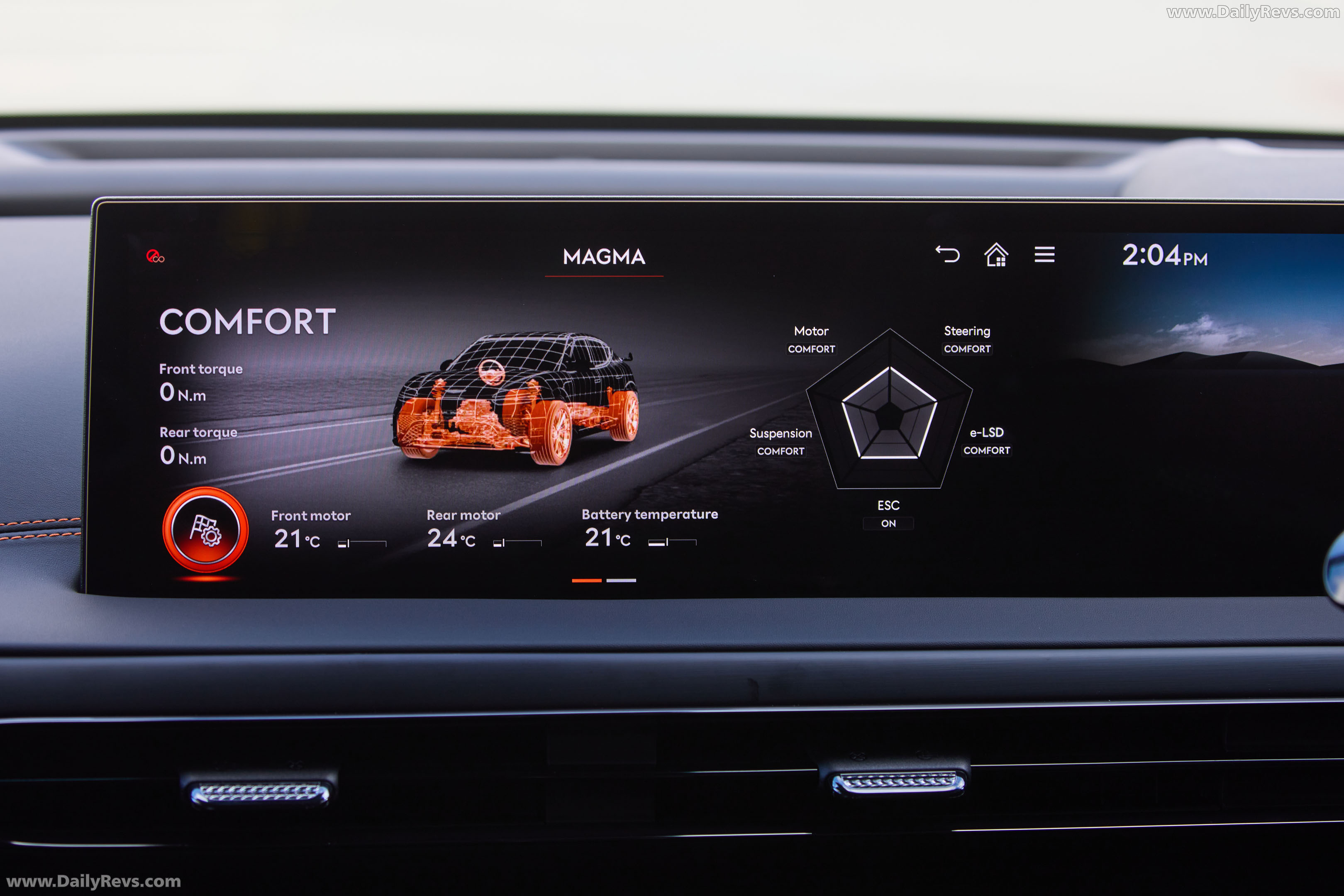 2026 Genesis GV60 Magma Australian Version Interior