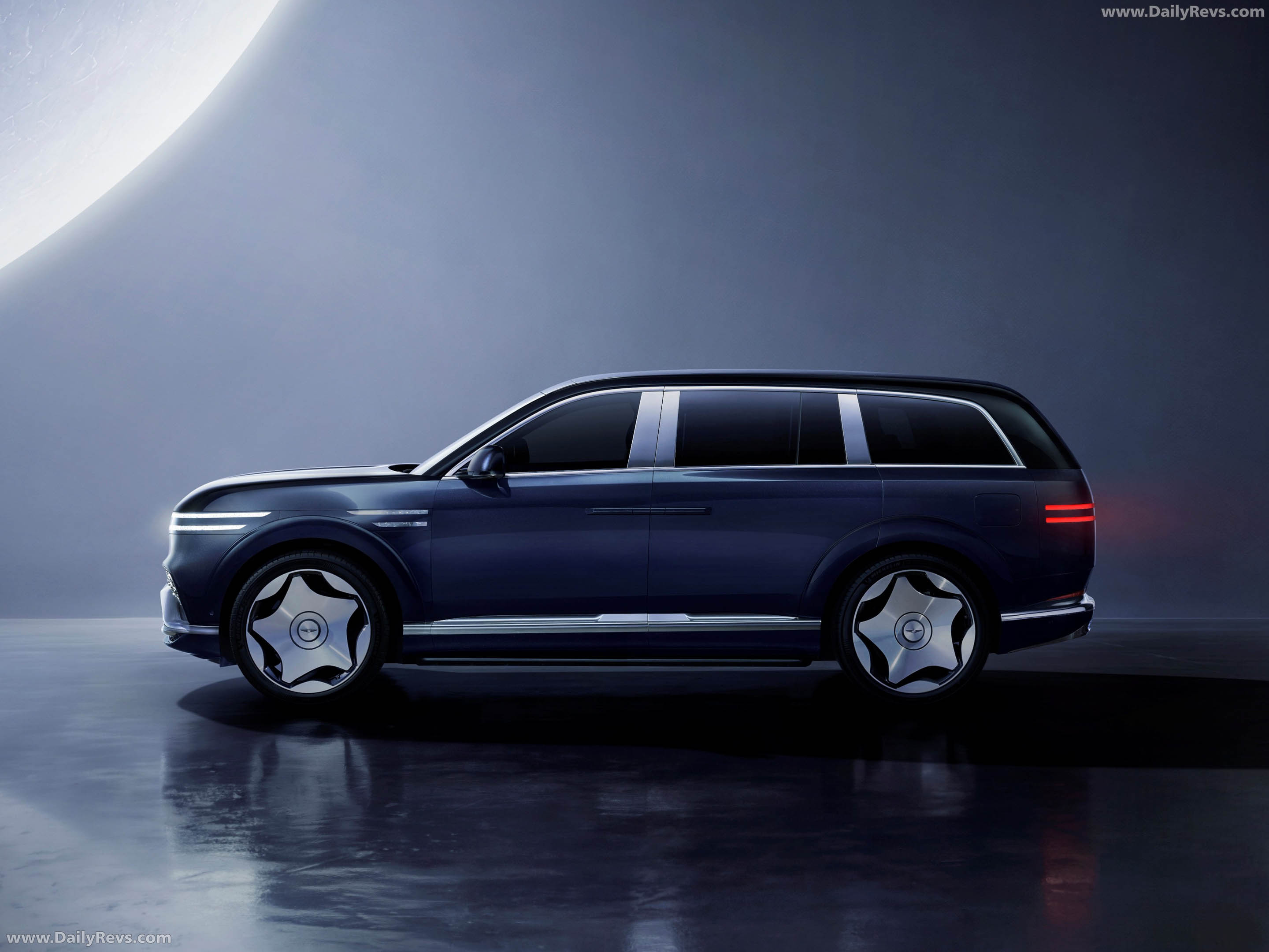 2027 Genesis GV90 Neolun First Edition Side View