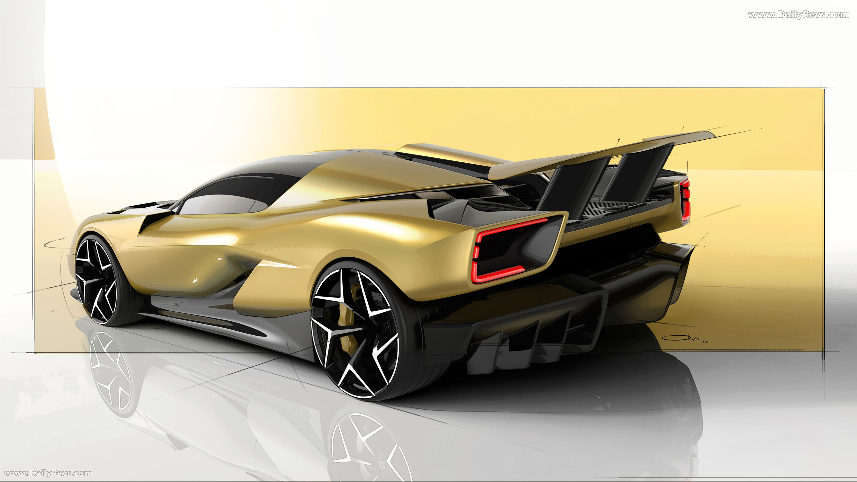 2025 Giamaro Automobili Krafla Sketches