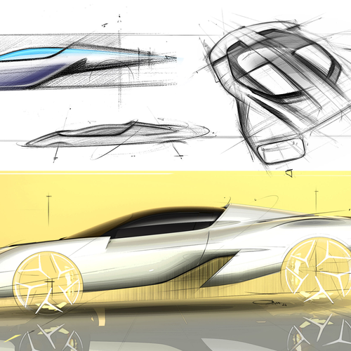 2025 Giamaro Automobili Krafla Sketches