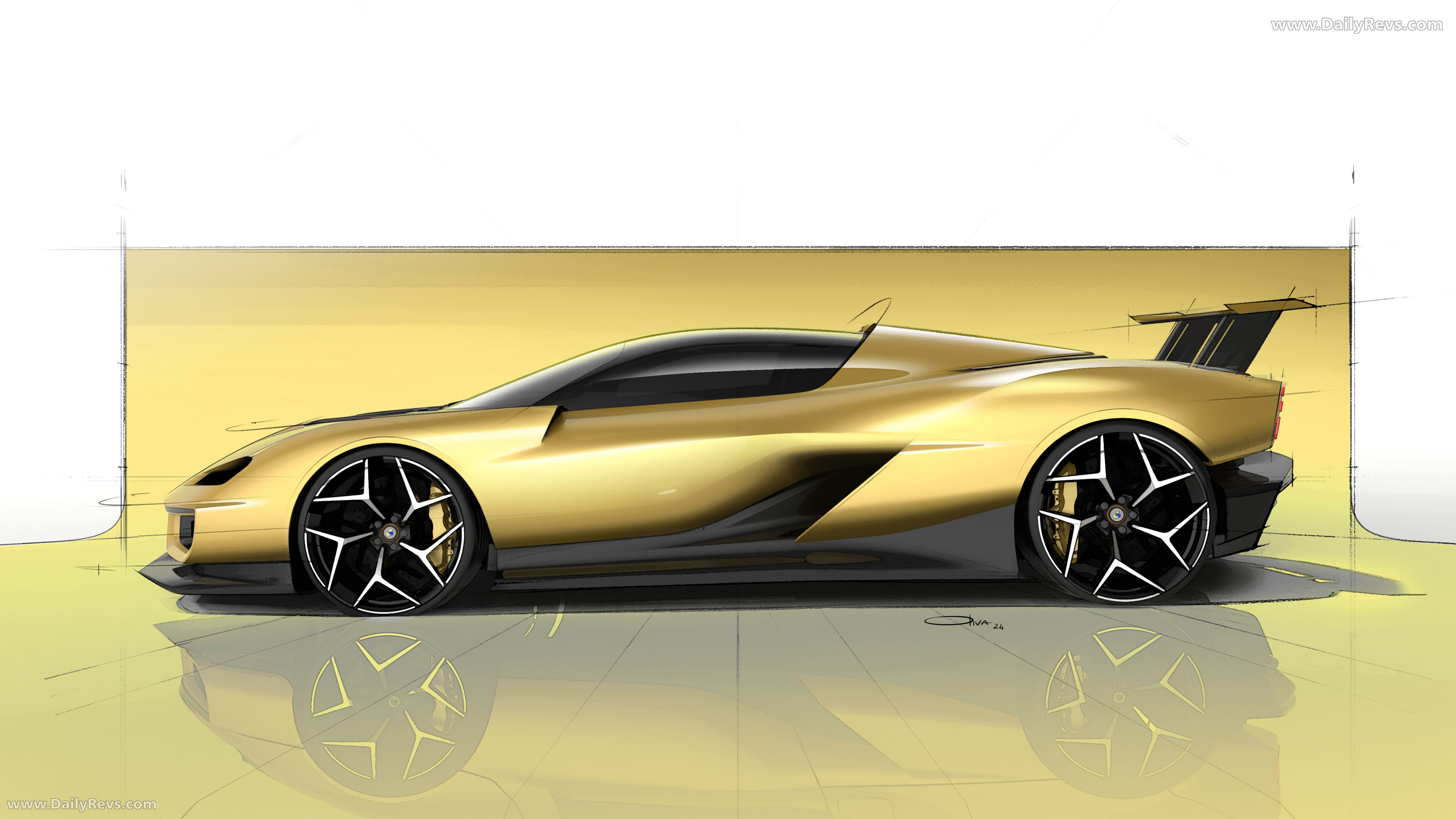 2025 Giamaro Automobili Krafla Sketches