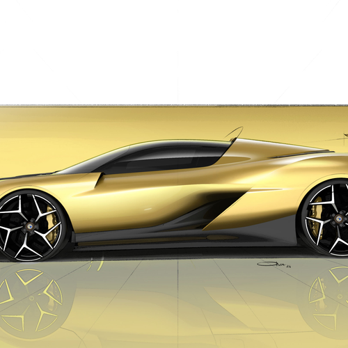 2025 Giamaro Automobili Krafla Sketches