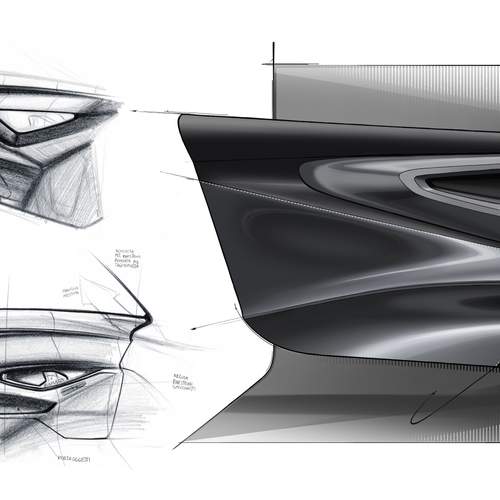 2025 Giamaro Automobili Krafla Sketches