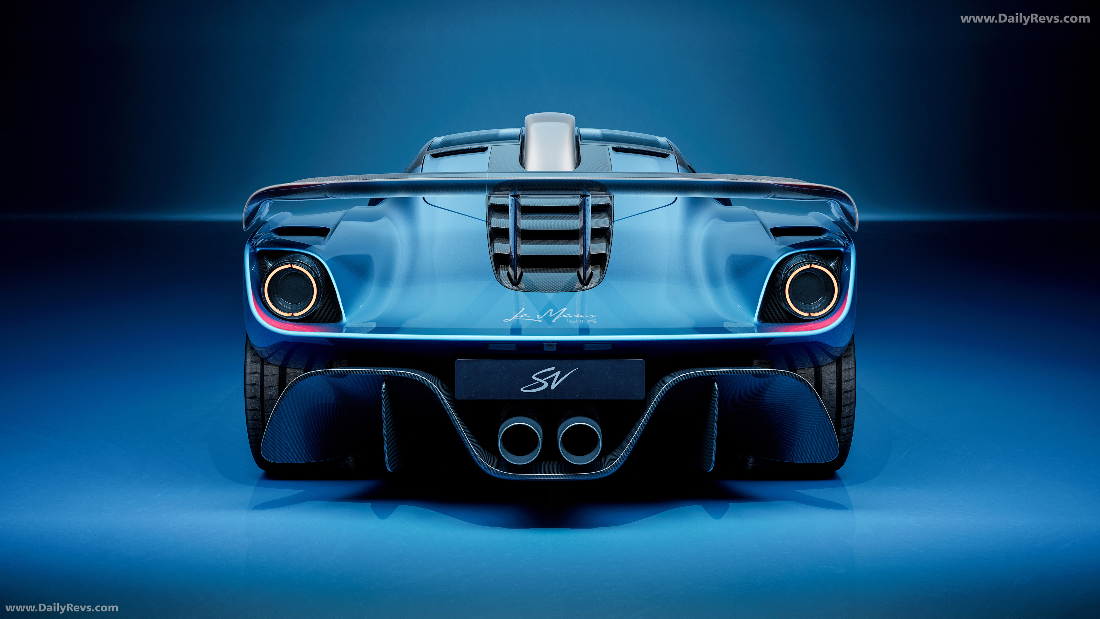 2026 Gordon Murray LeMans GTR Rear View