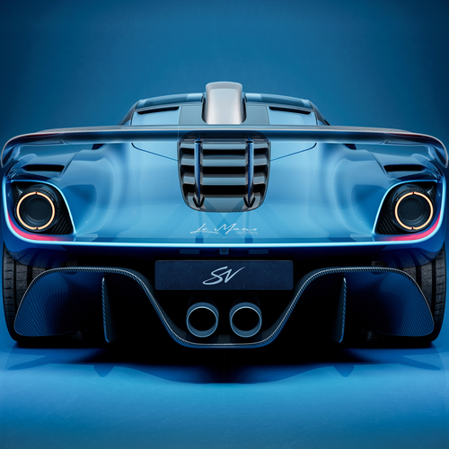 2026 Gordon Murray LeMans GTR Rear View