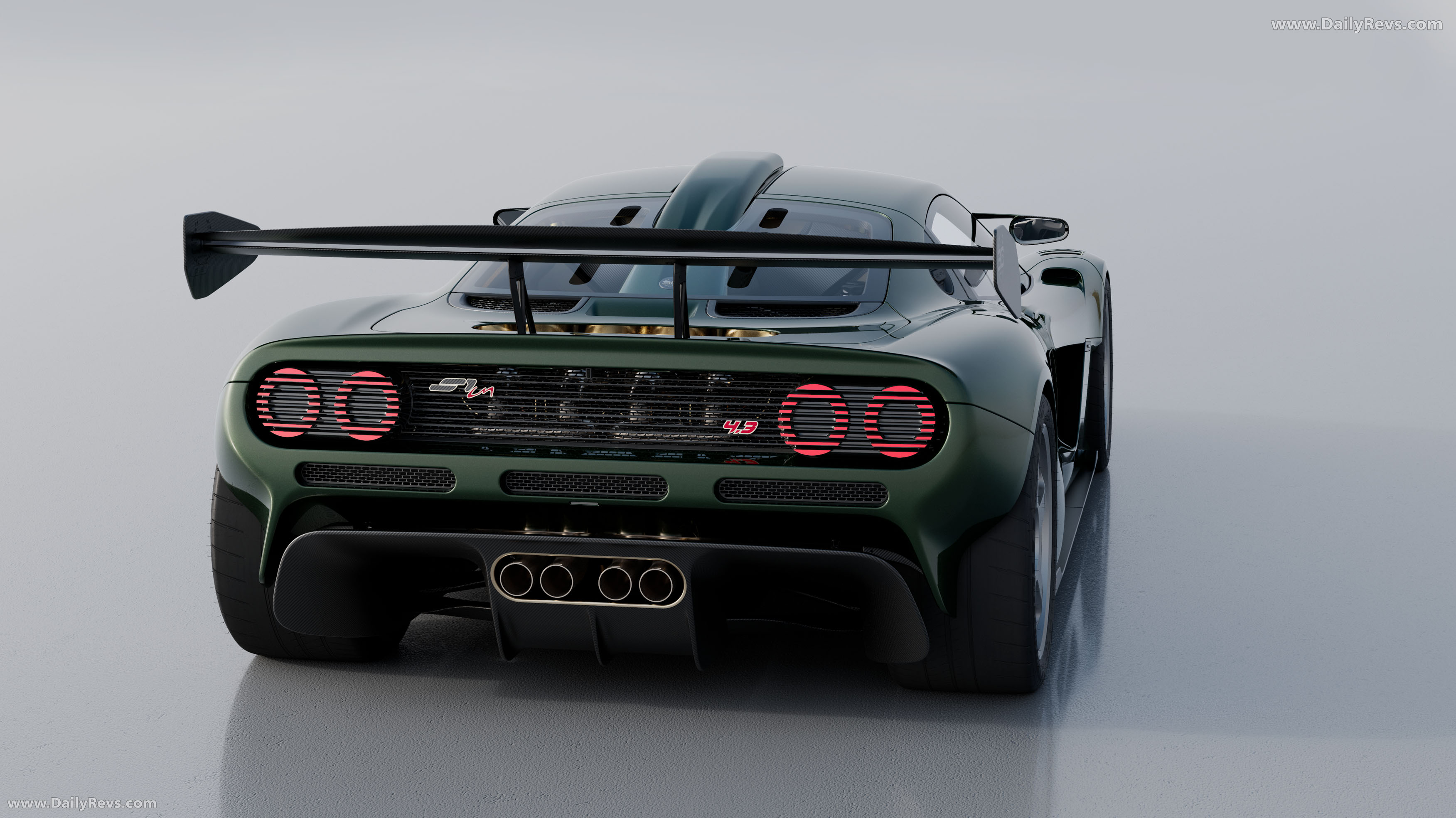 2026 Gordon Murray S1 LM Rear View
