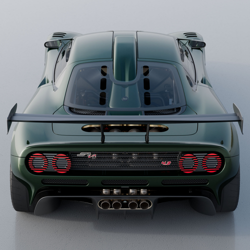 2026 Gordon Murray S1 LM Rear View
