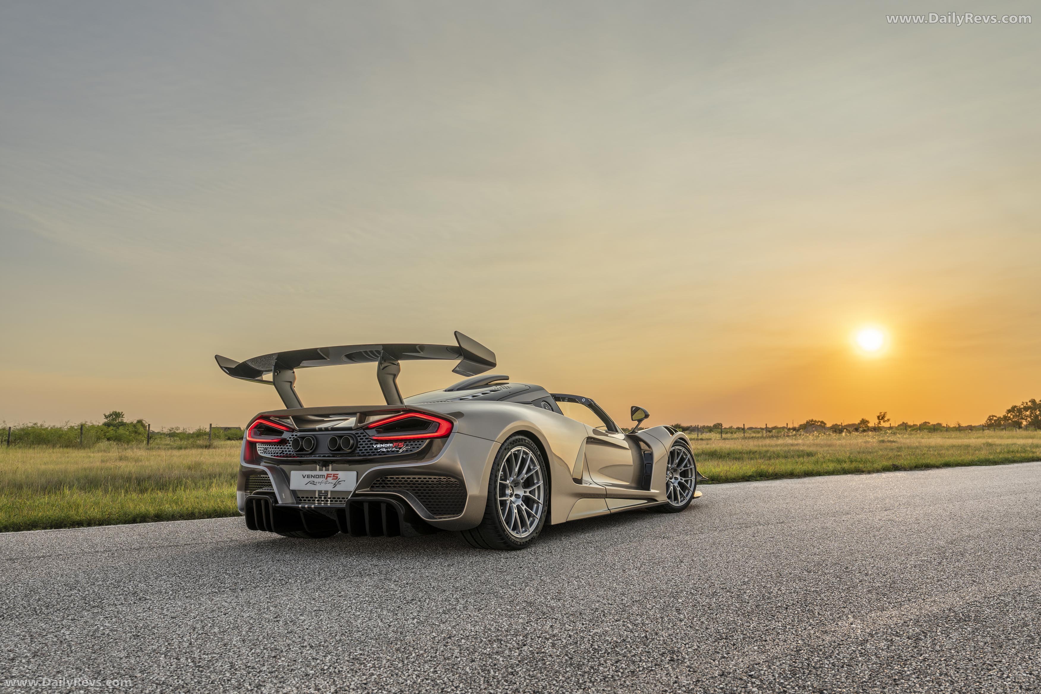 2026 Hennessey Venom F5 Revolution LF Rear View