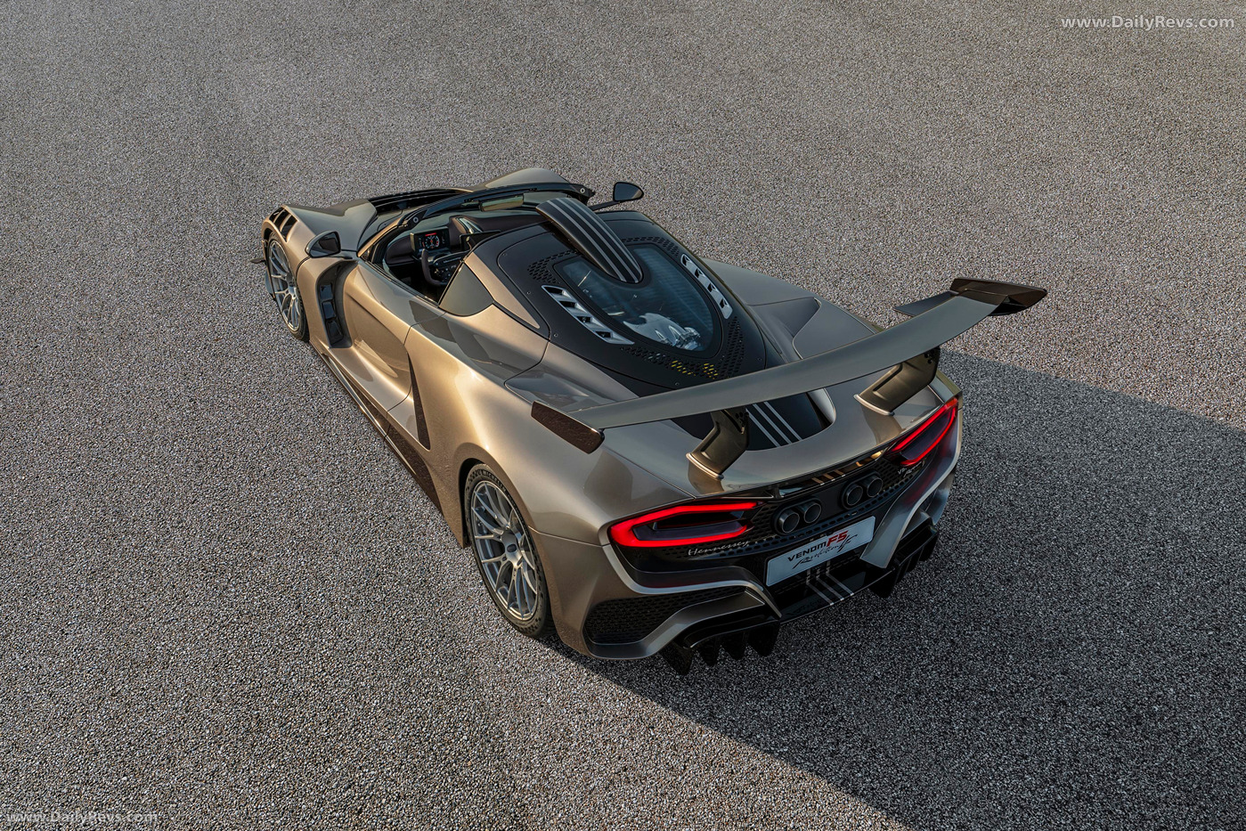 2026 Hennessey Venom F5 Revolution LF Top View