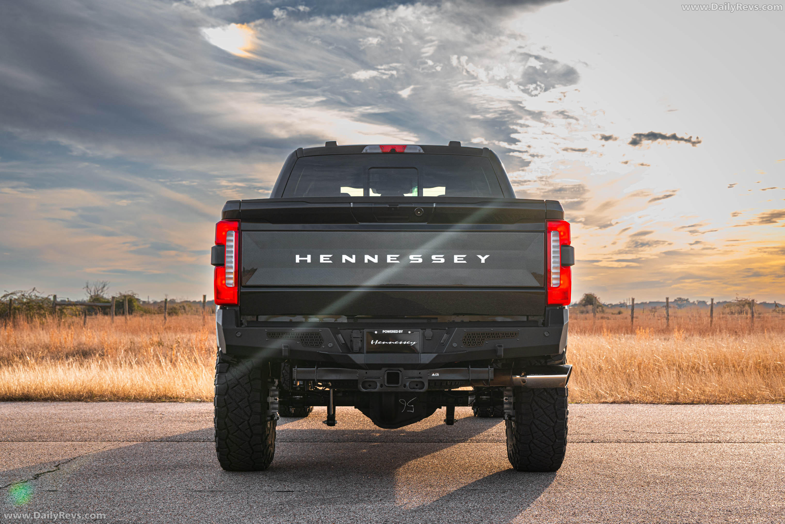 2026 Hennessey VelociRaptor 1200 F-250 Rear View