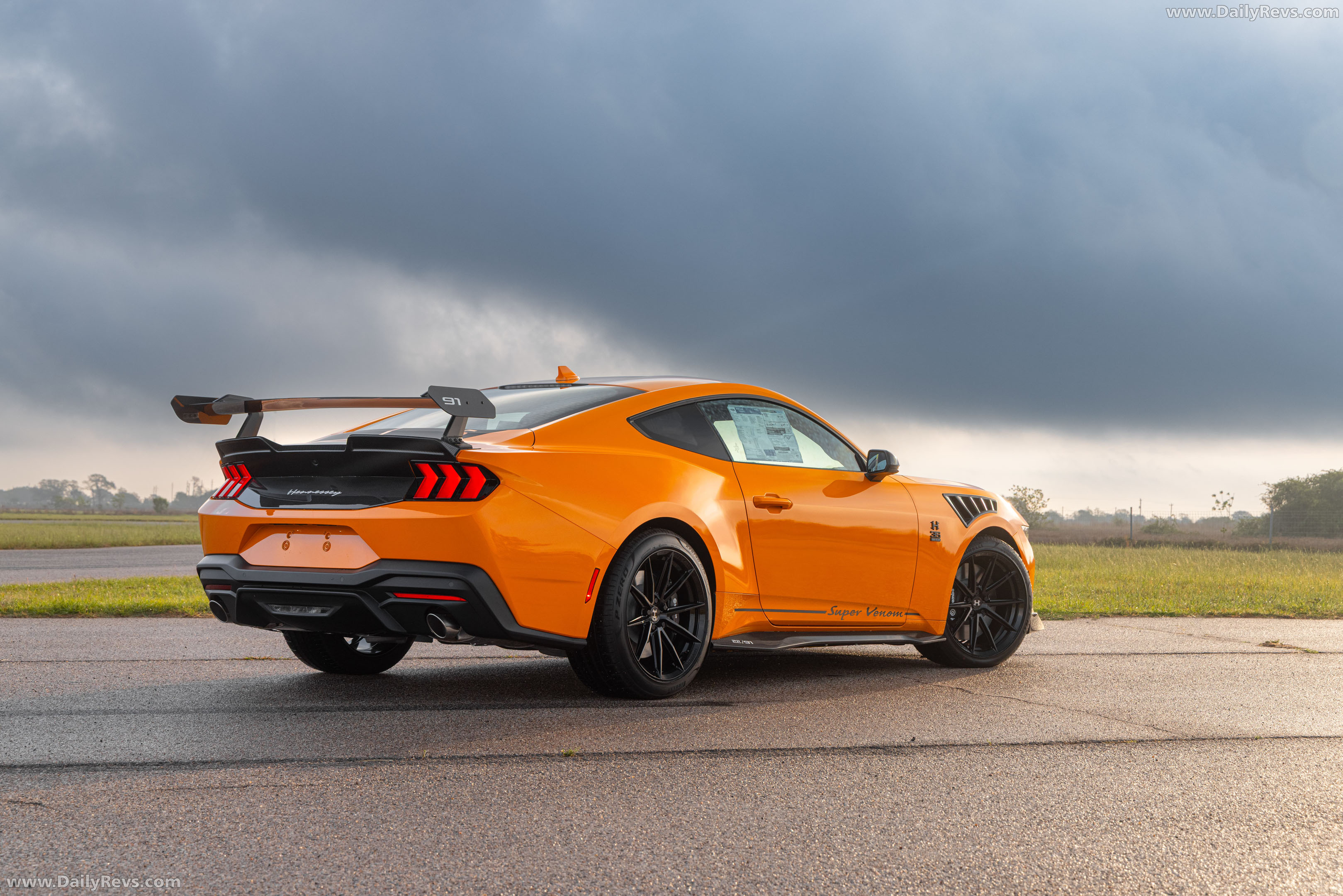 2026 Hennessey Super Venom Rear View