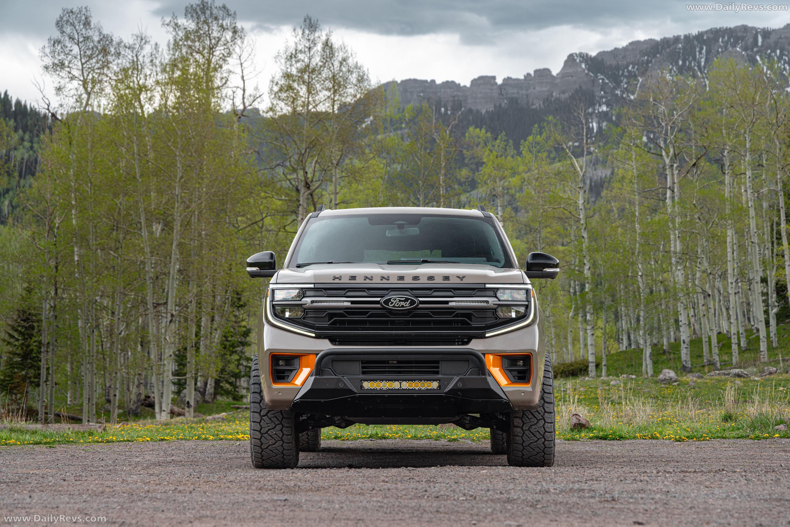 2026 Hennessey VelociRaptor SUV Expedition Front View
