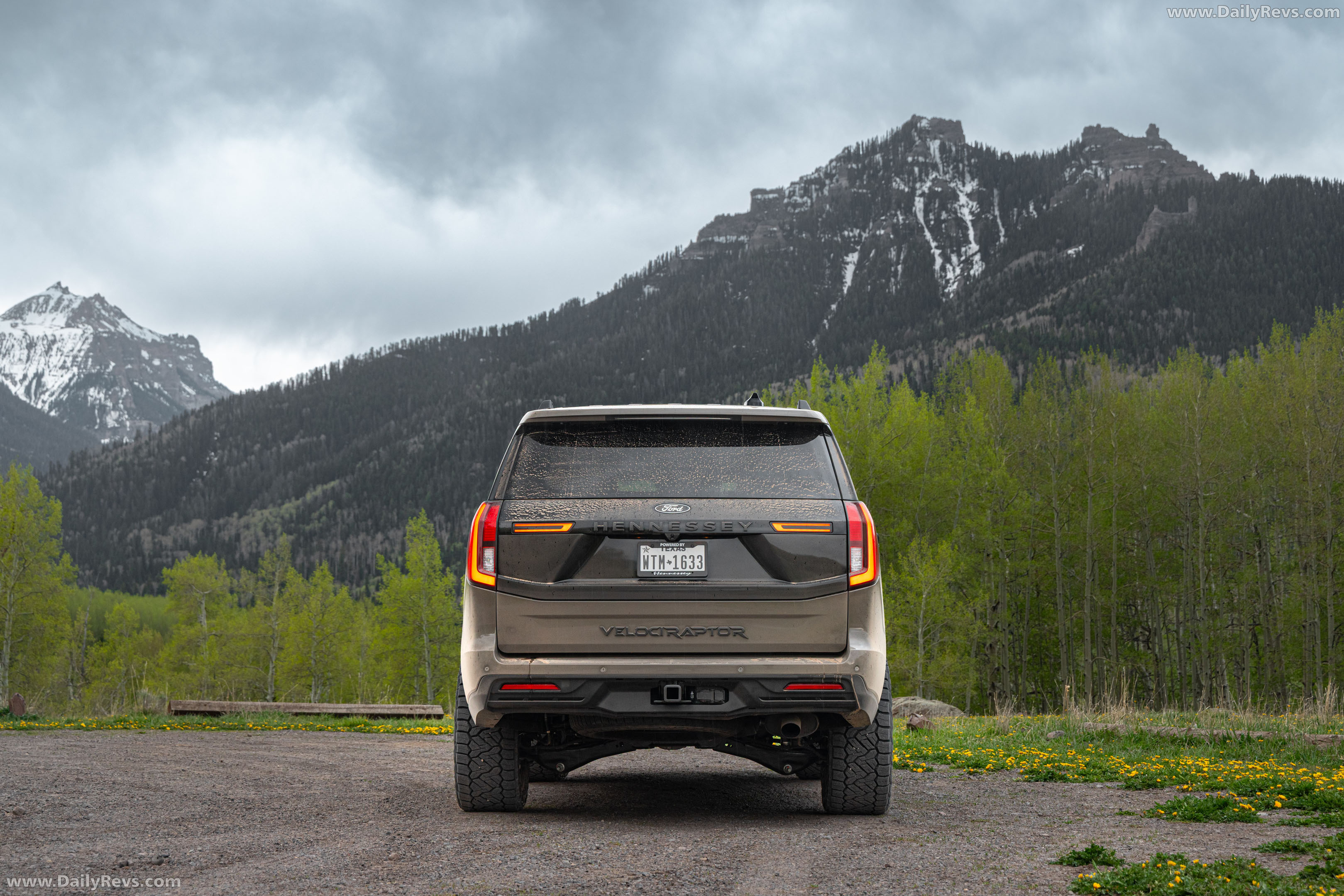 2026 Hennessey VelociRaptor SUV Expedition Rear View
