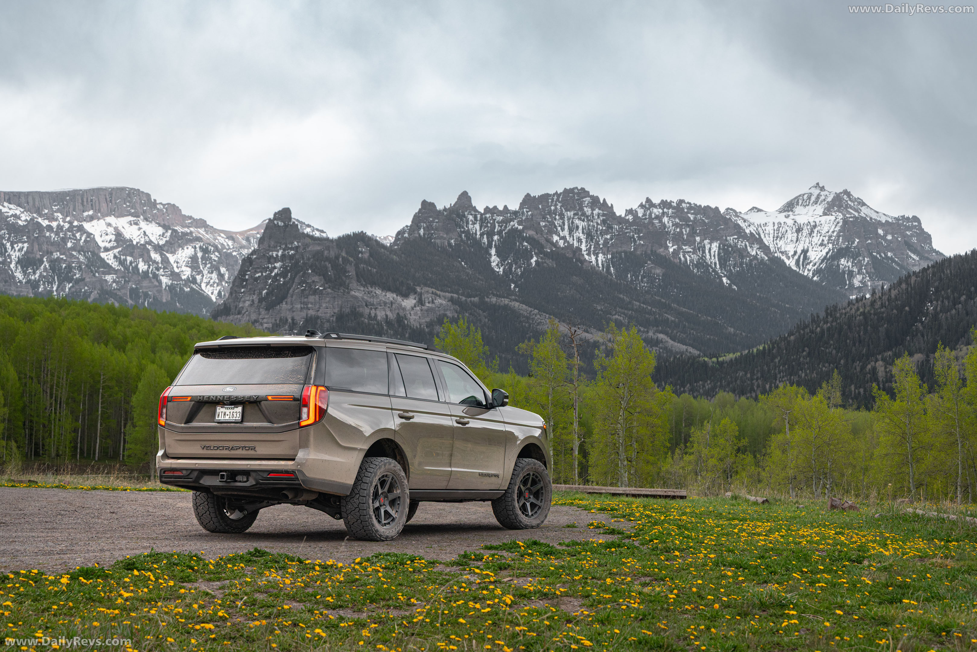 2026 Hennessey VelociRaptor SUV Expedition Rear View