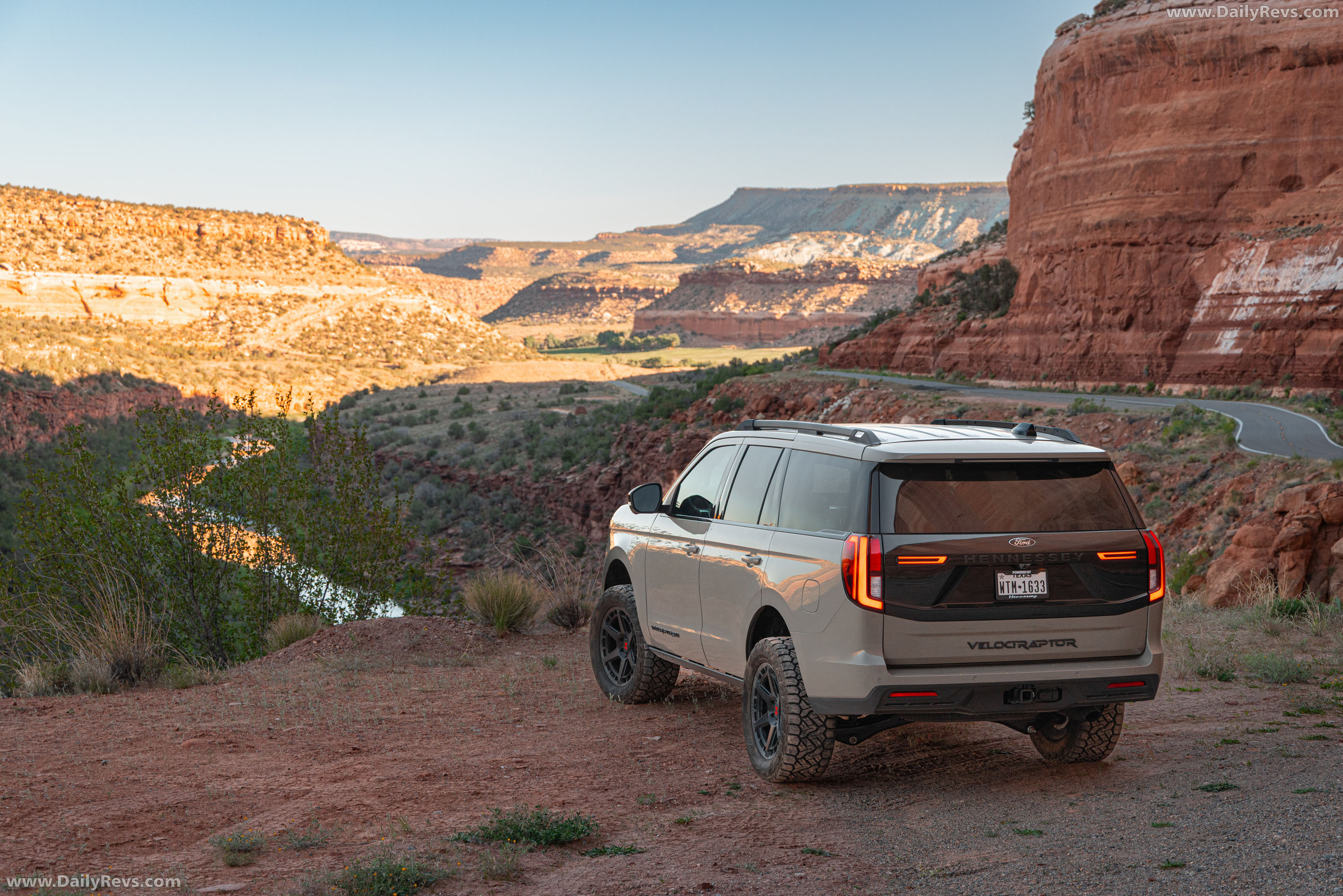 2026 Hennessey VelociRaptor SUV Expedition Rear View