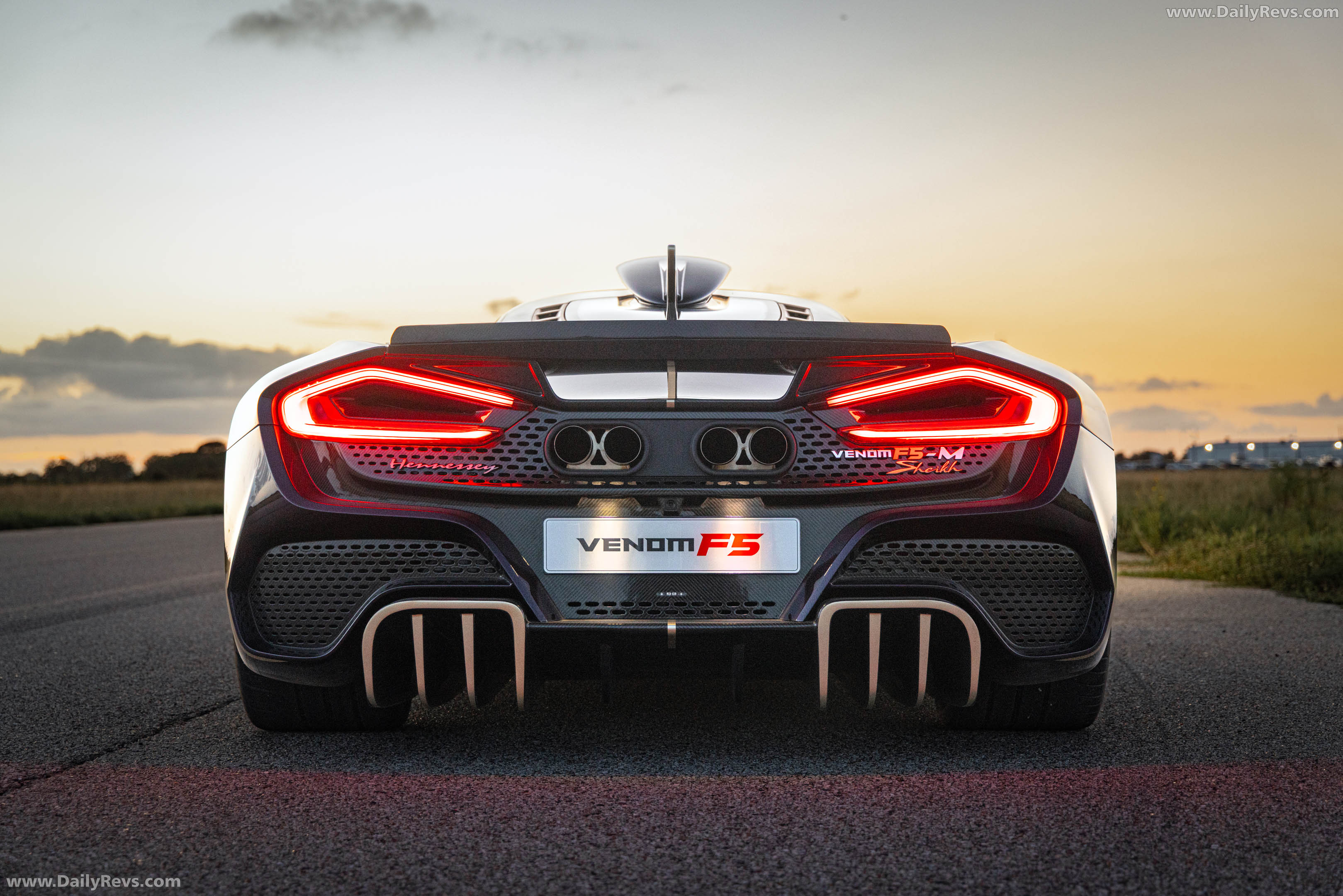 2027 Hennessey Venom F5-M Rear View