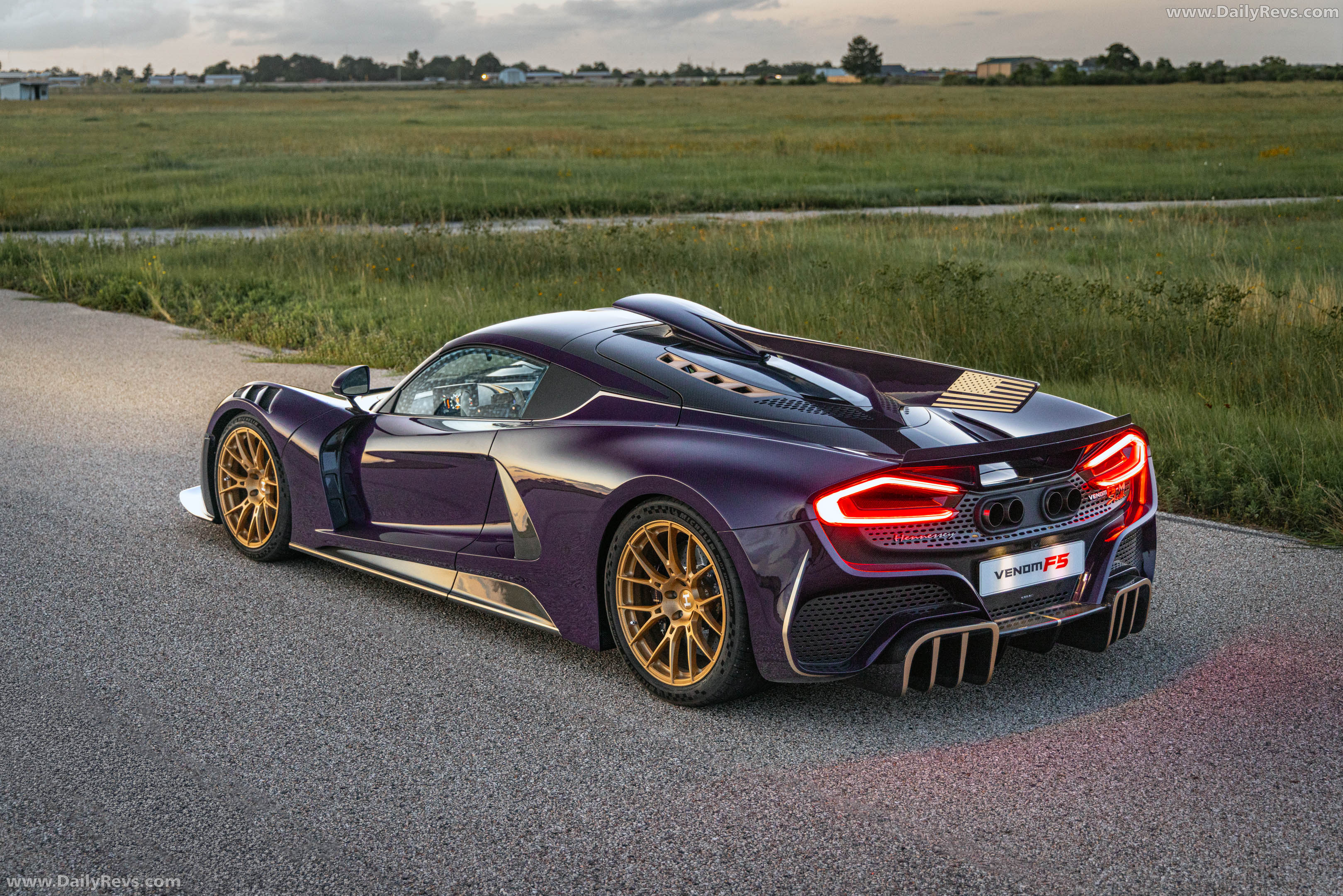2027 Hennessey Venom F5-M Rear View