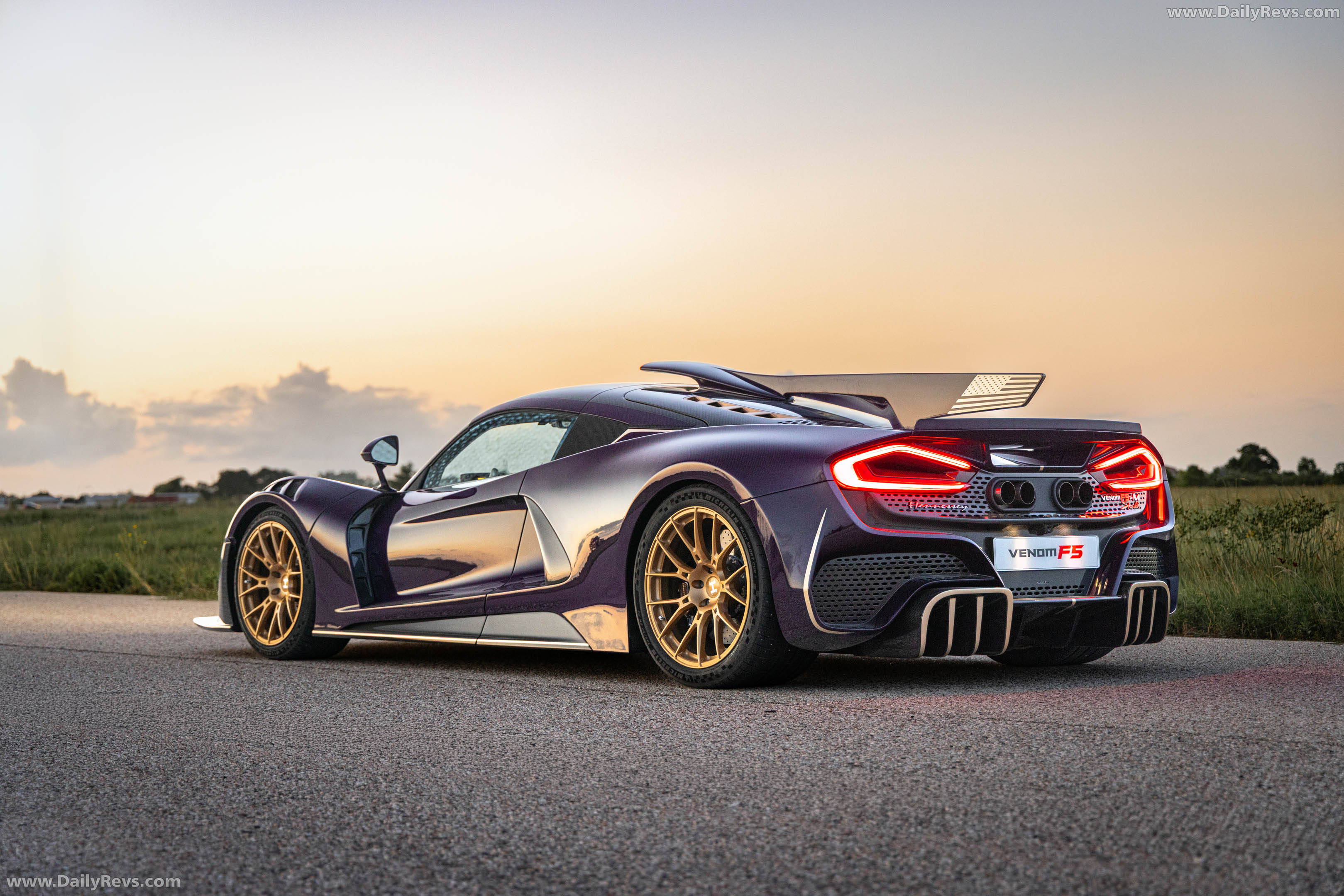 2027 Hennessey Venom F5-M Rear View