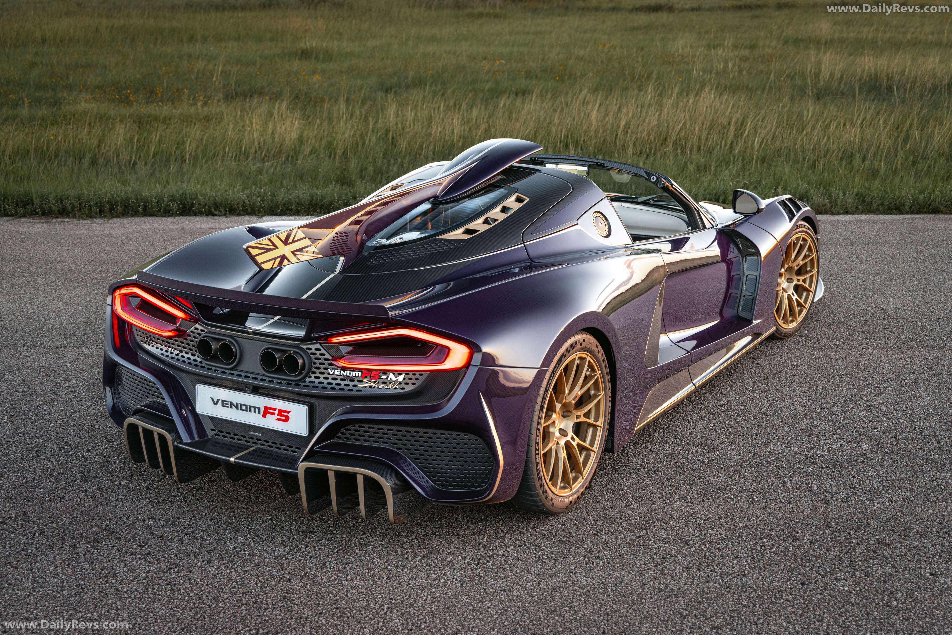 2027 Hennessey Venom F5-M Rear View