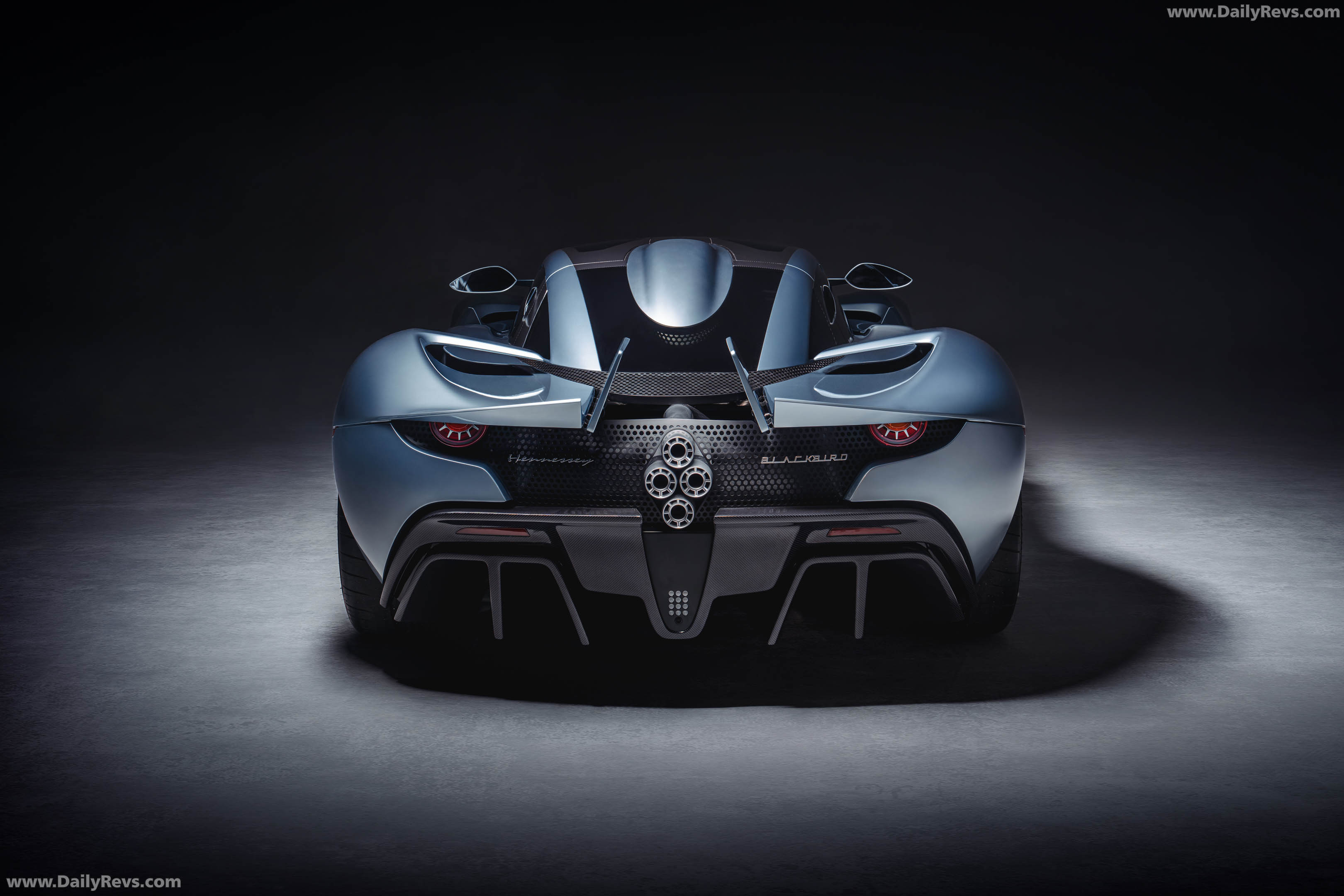 2030 Hennessey Blackbird Rear View