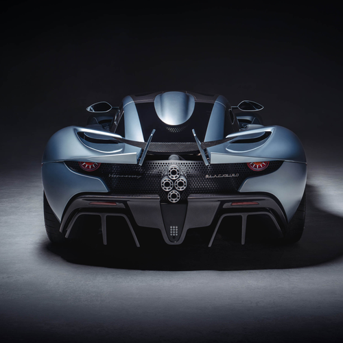 2030 Hennessey Blackbird Rear View
