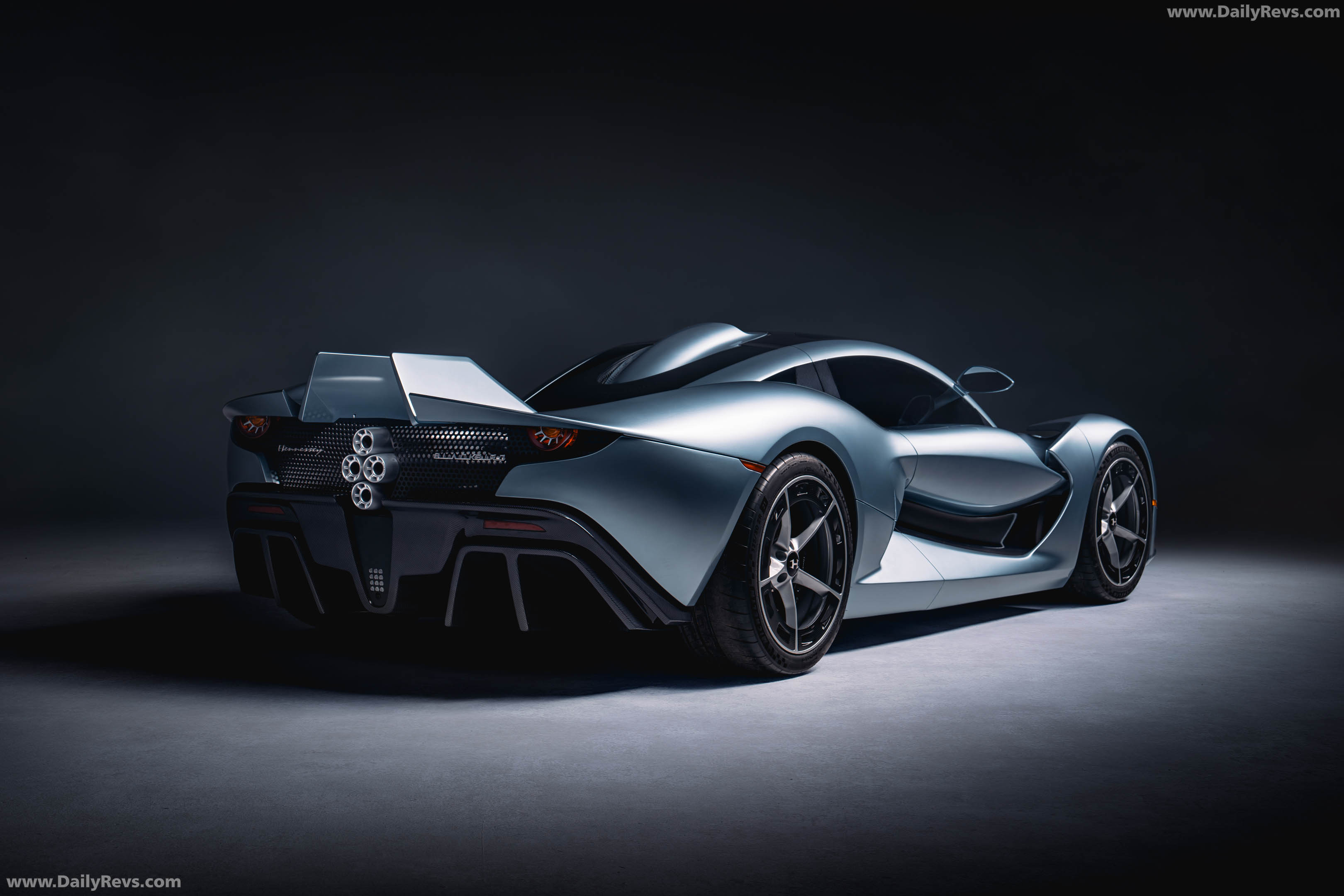 2030 Hennessey Blackbird Rear View